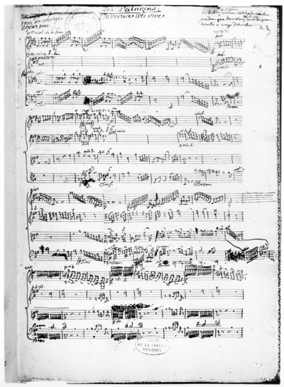 Opening Page of the Score of 